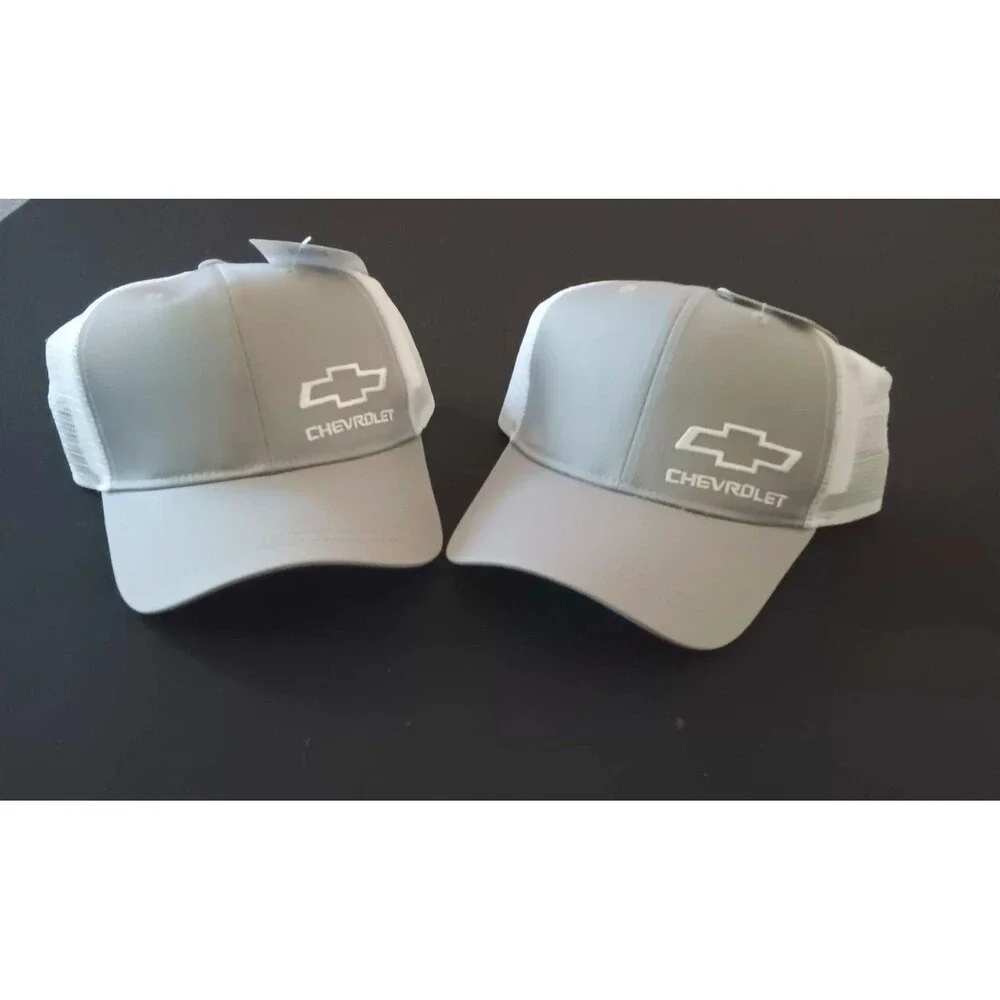 Chevrolet Gray Snapback Mesh Hat